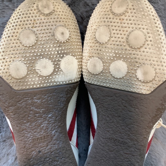 Bally Sneakers Frannie Women size 7.5 Leather White - Picture 6 of 12